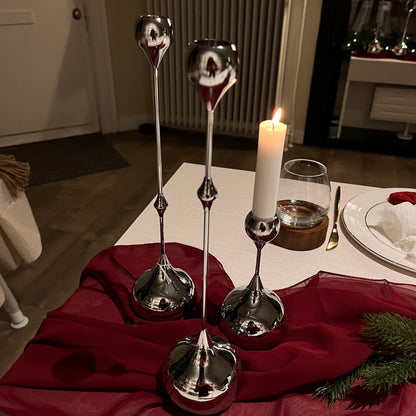 Violla Ljusstake Silver
