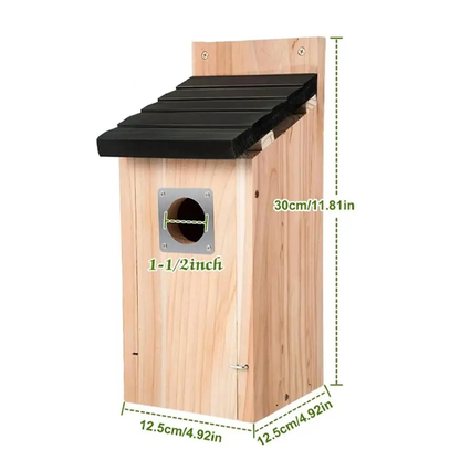 Outdoor Wooden Birdhouse