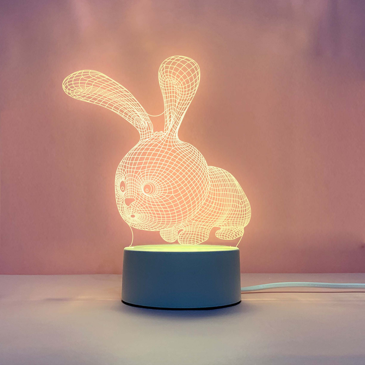 Engraved Acrylic LED Night Light