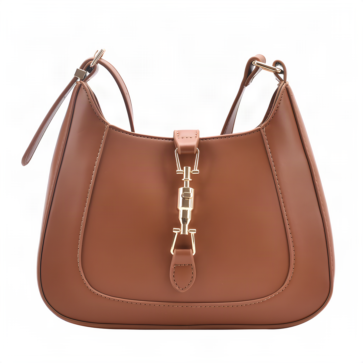Curved Baguette Shoulder Bag