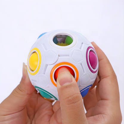Rainbow Puzzle Ball
