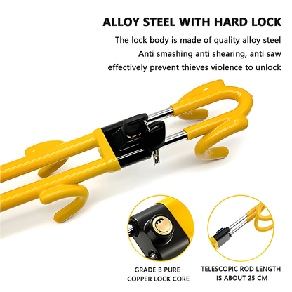 Adjustable Steering Wheel Lock