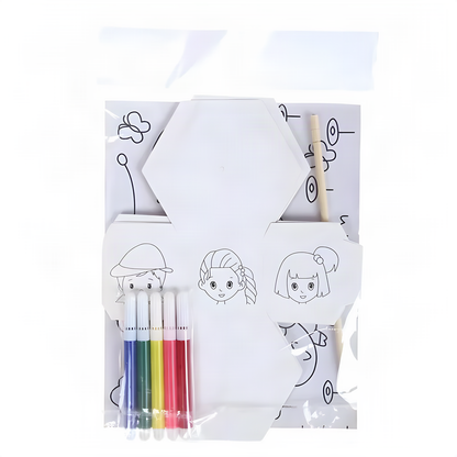 Rotating Dress-Up Coloring Craft