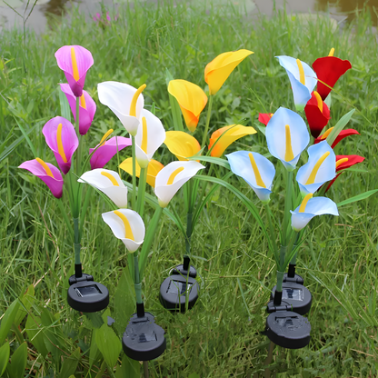 Solar Calla Lily Garden Light