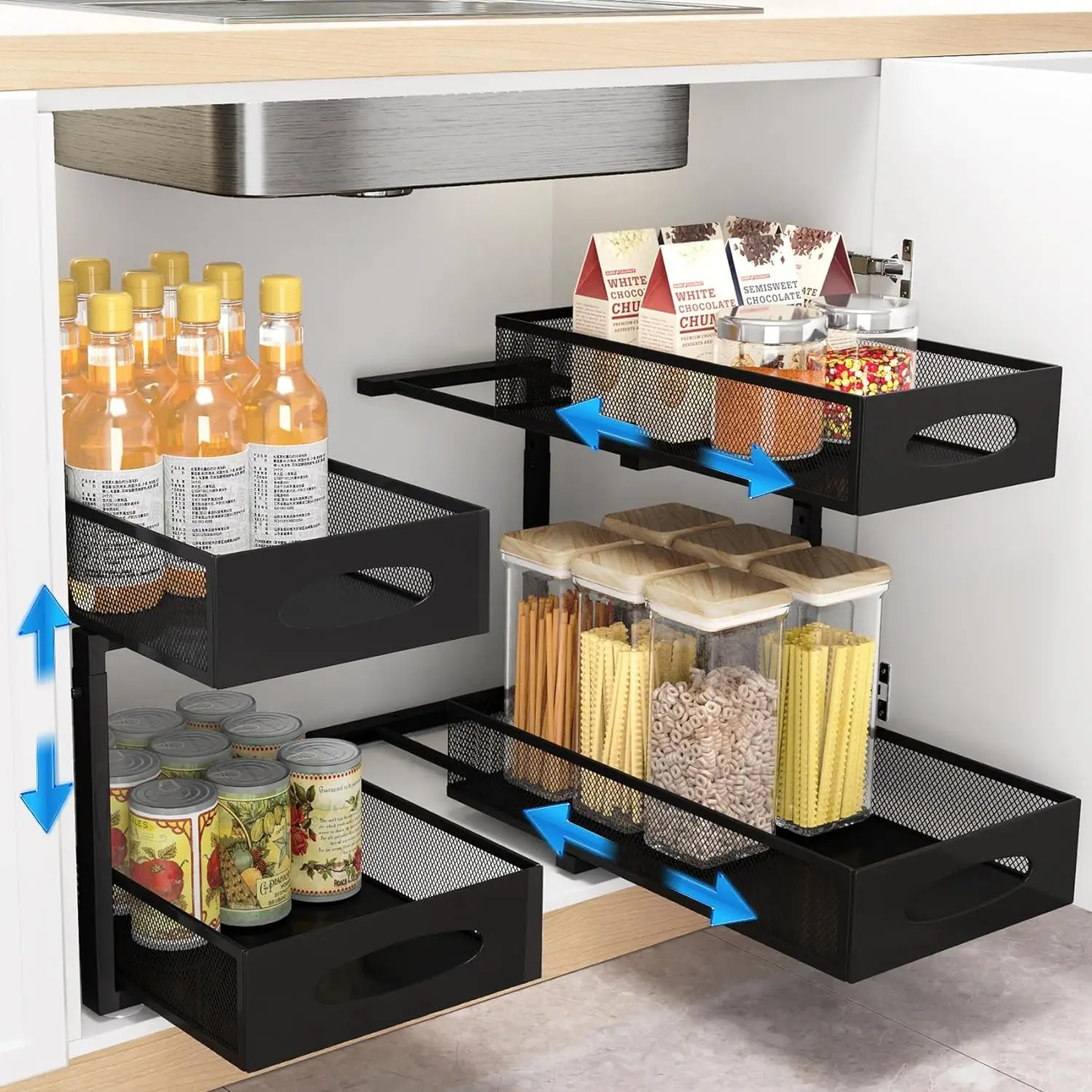 Pull Out Sink Rack