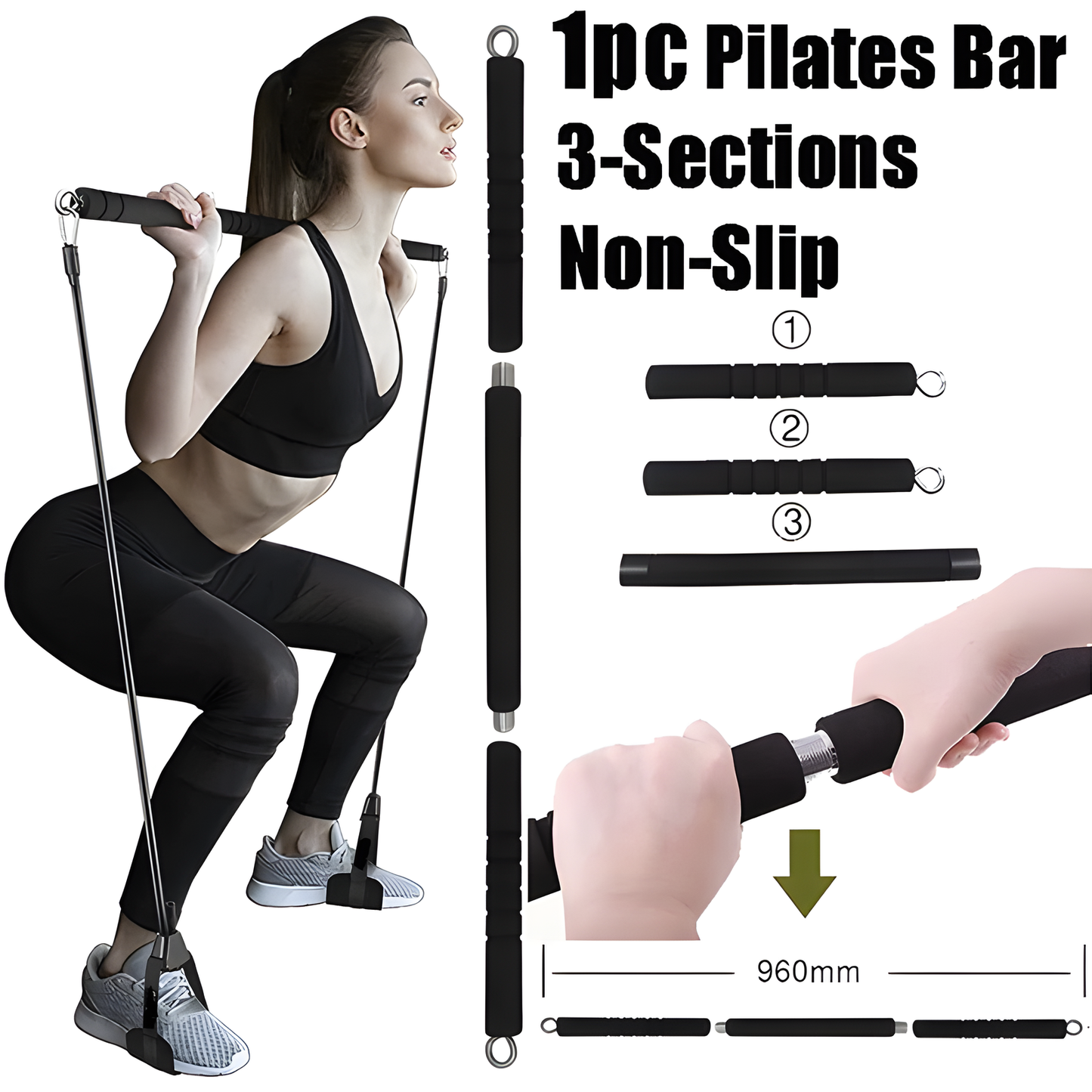 Eleven Piece Resistance Band Set