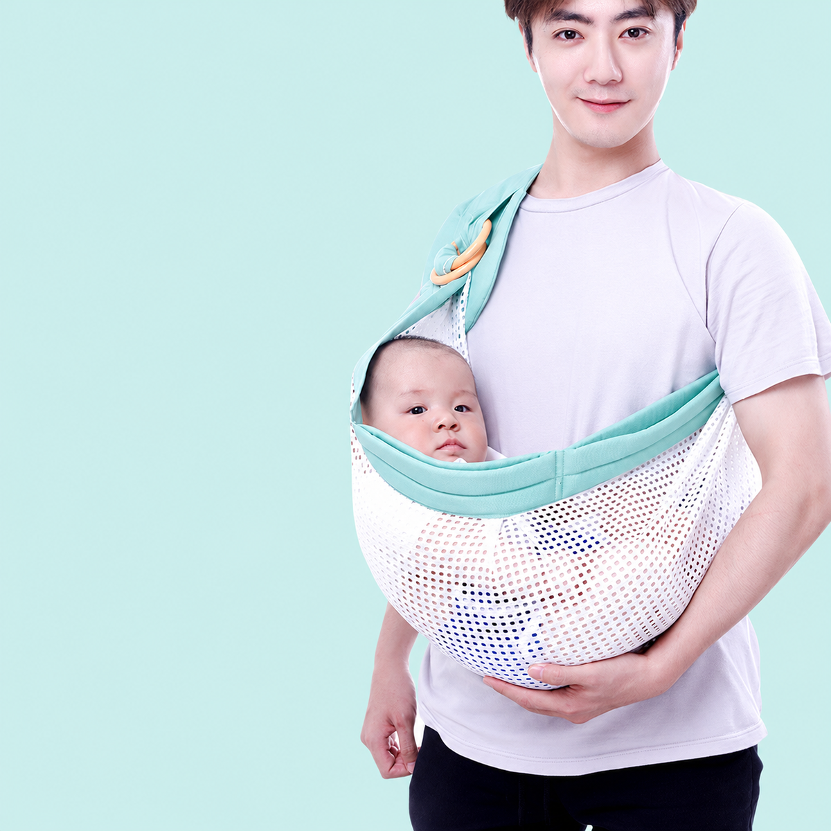 Mesh Ring Baby Sling