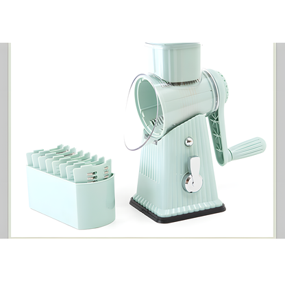 Hand-Crank Vegetable Slicer