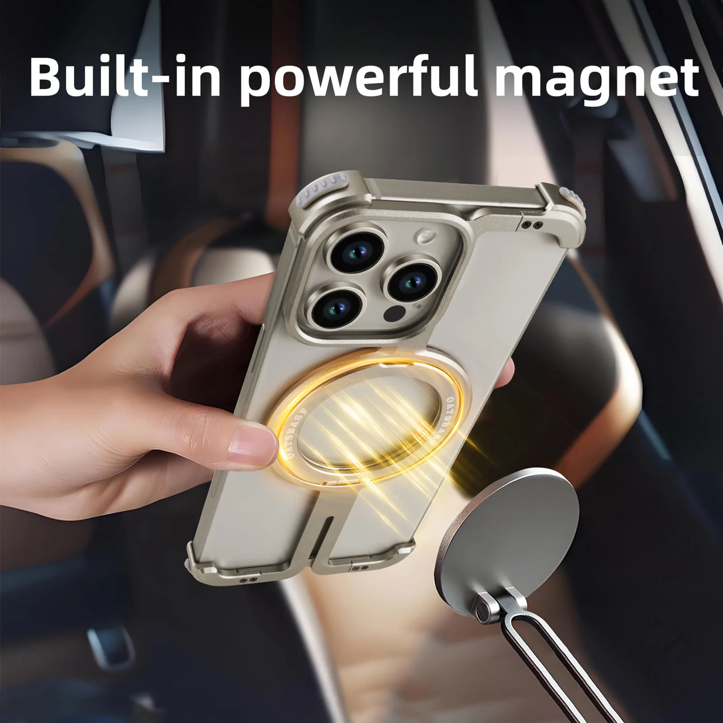 Metal Rotating Phone Case