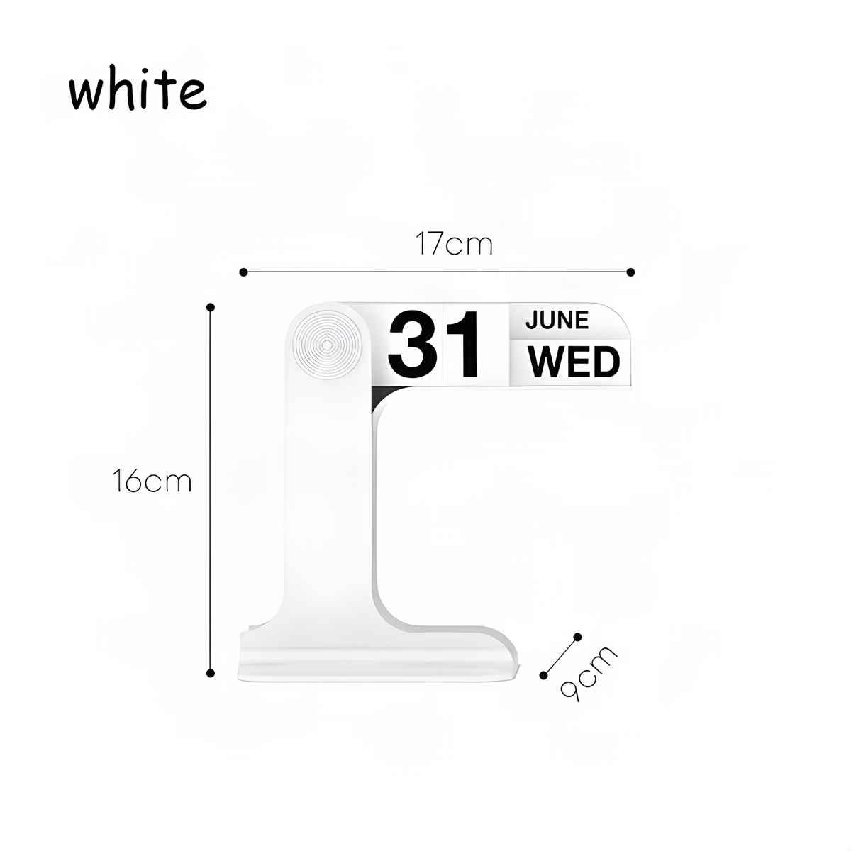 Minimalist Flip Desk Calendar
