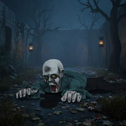 Crawling Zombie for Halloween