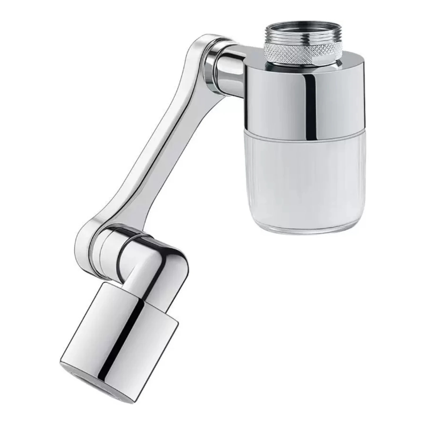 Dual-Outlet Faucet Filter Arm