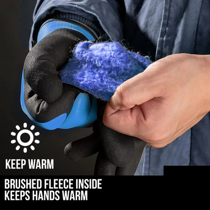 Fleece-Lined Winter Work Gloves