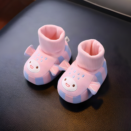 Fleece Lined Baby Sock Shoes