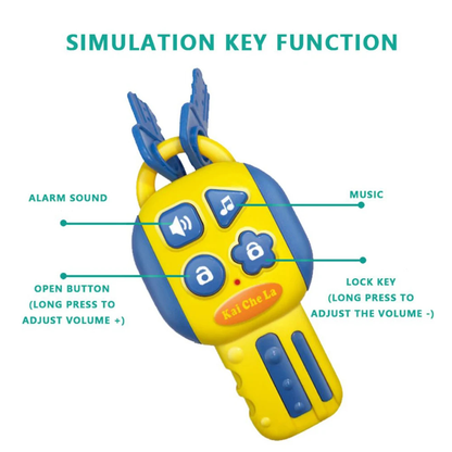 Kids Musical Steering Wheel Toy