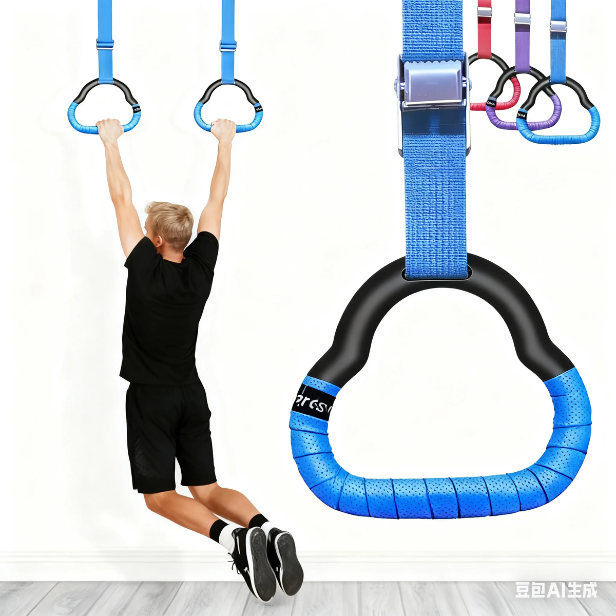 Adjustable Pull-Up Rings