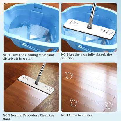 Concentrated Floor Cleaning Sheets