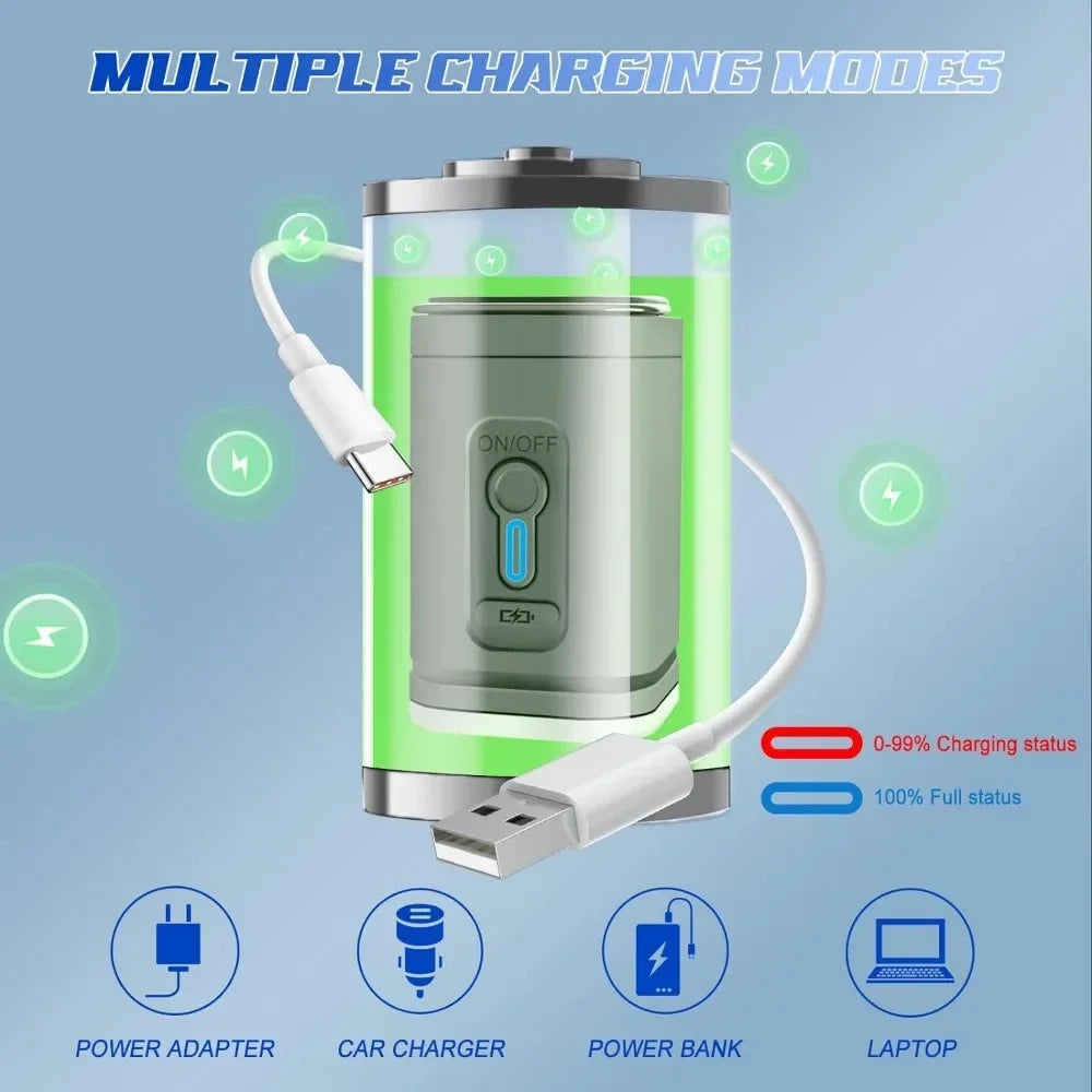 Mini elektrisk luftpump