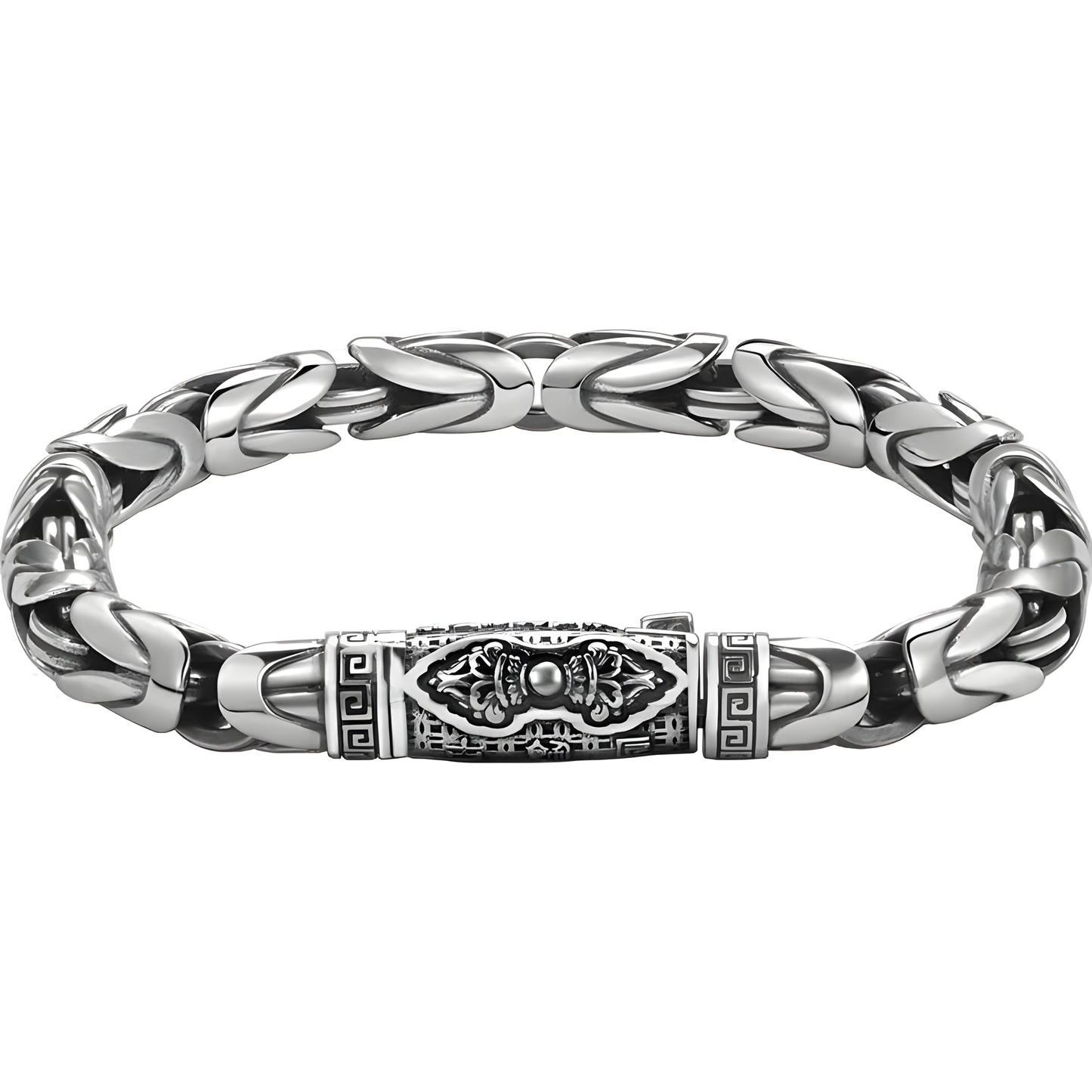Woven Silver Bracelet