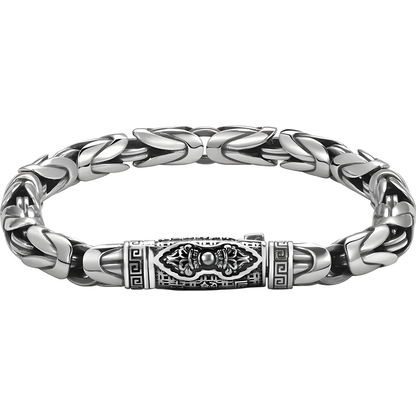 Woven Silver Bracelet