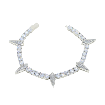 Crystal Spike Bracelet