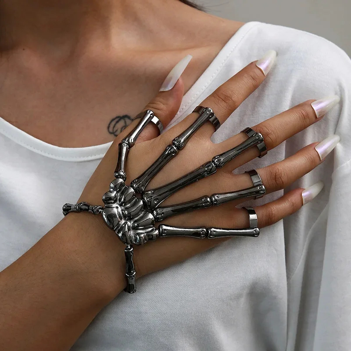 Skeleton Hand Bracelet