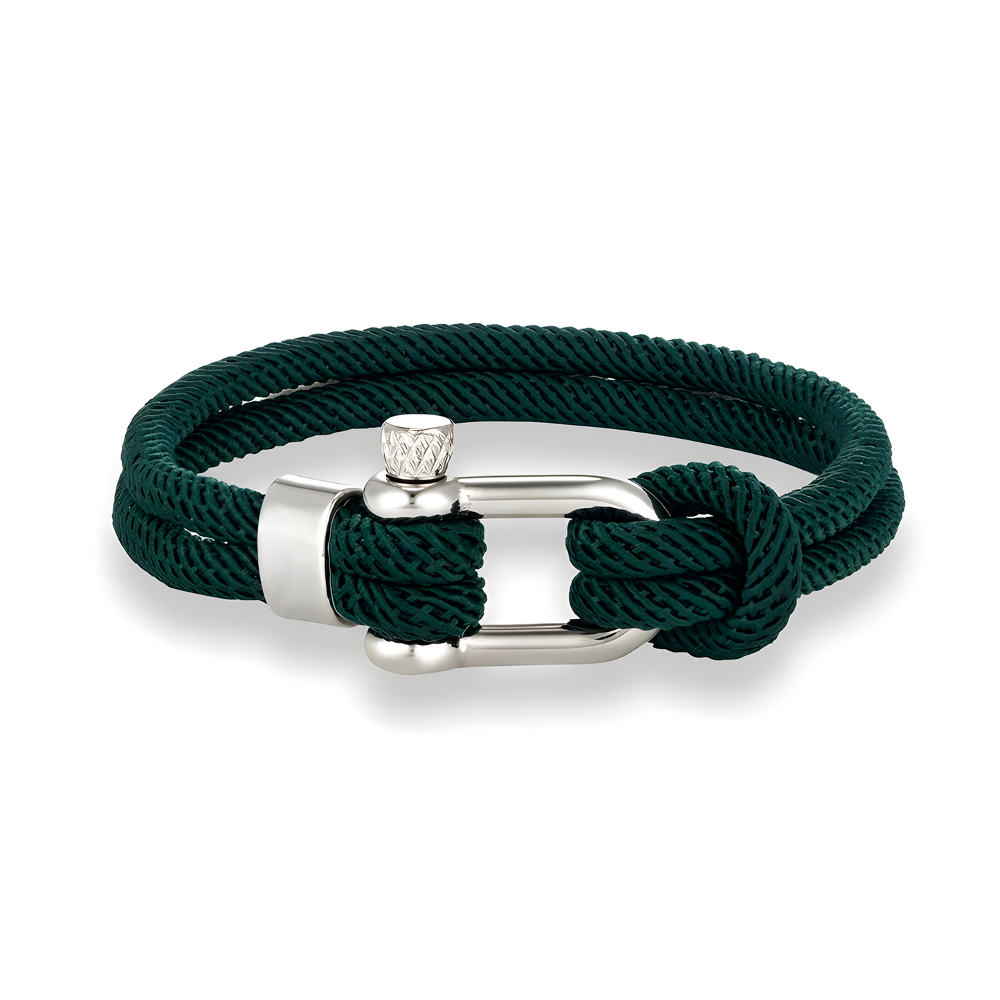 Braided Anchor Bracelet