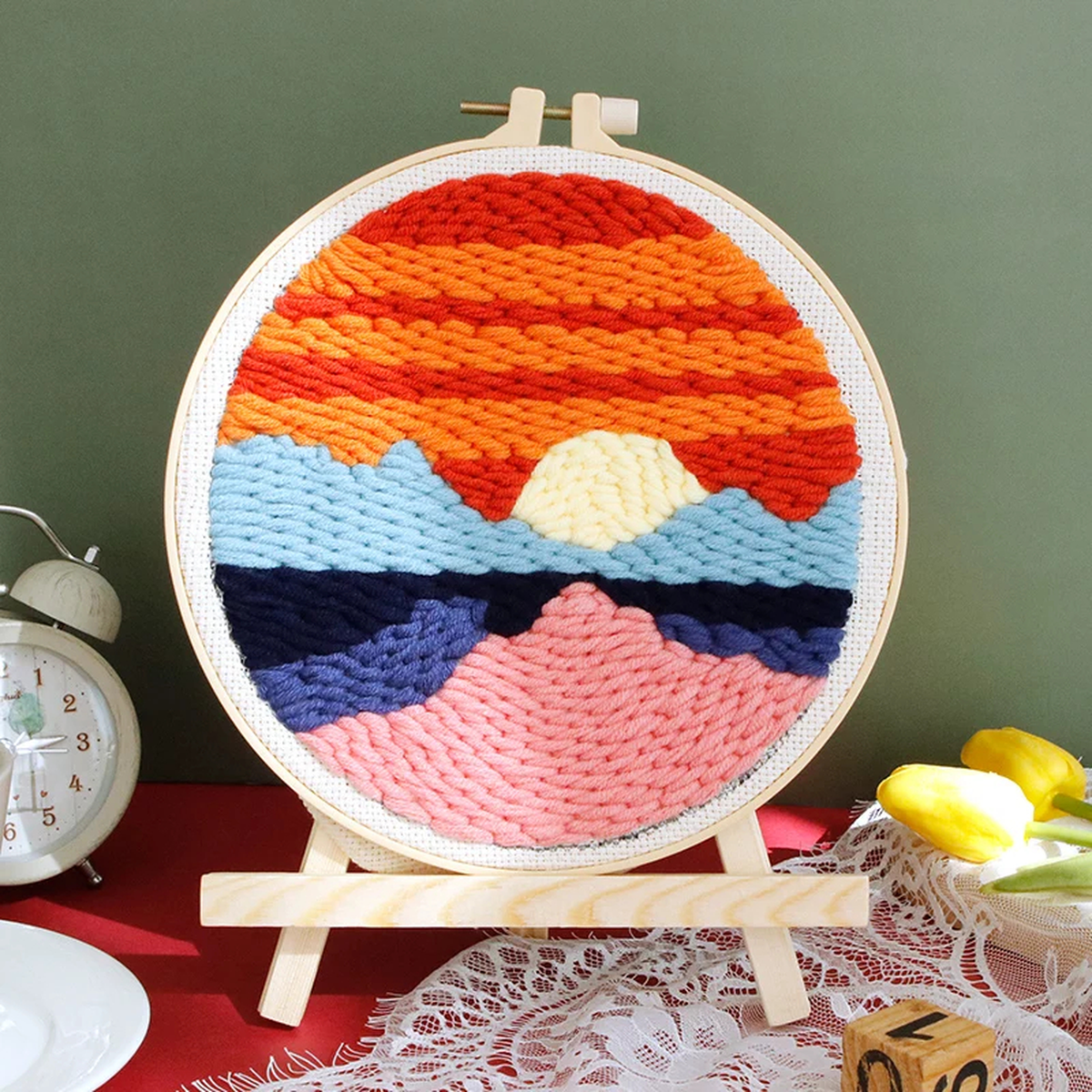 Punch Needle Embroidery Kit