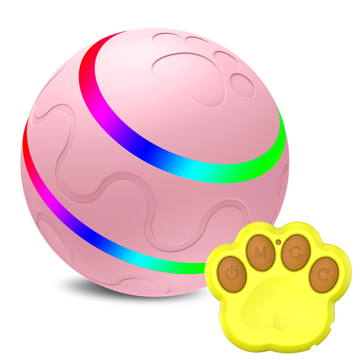Remote Control LED Dog Ball