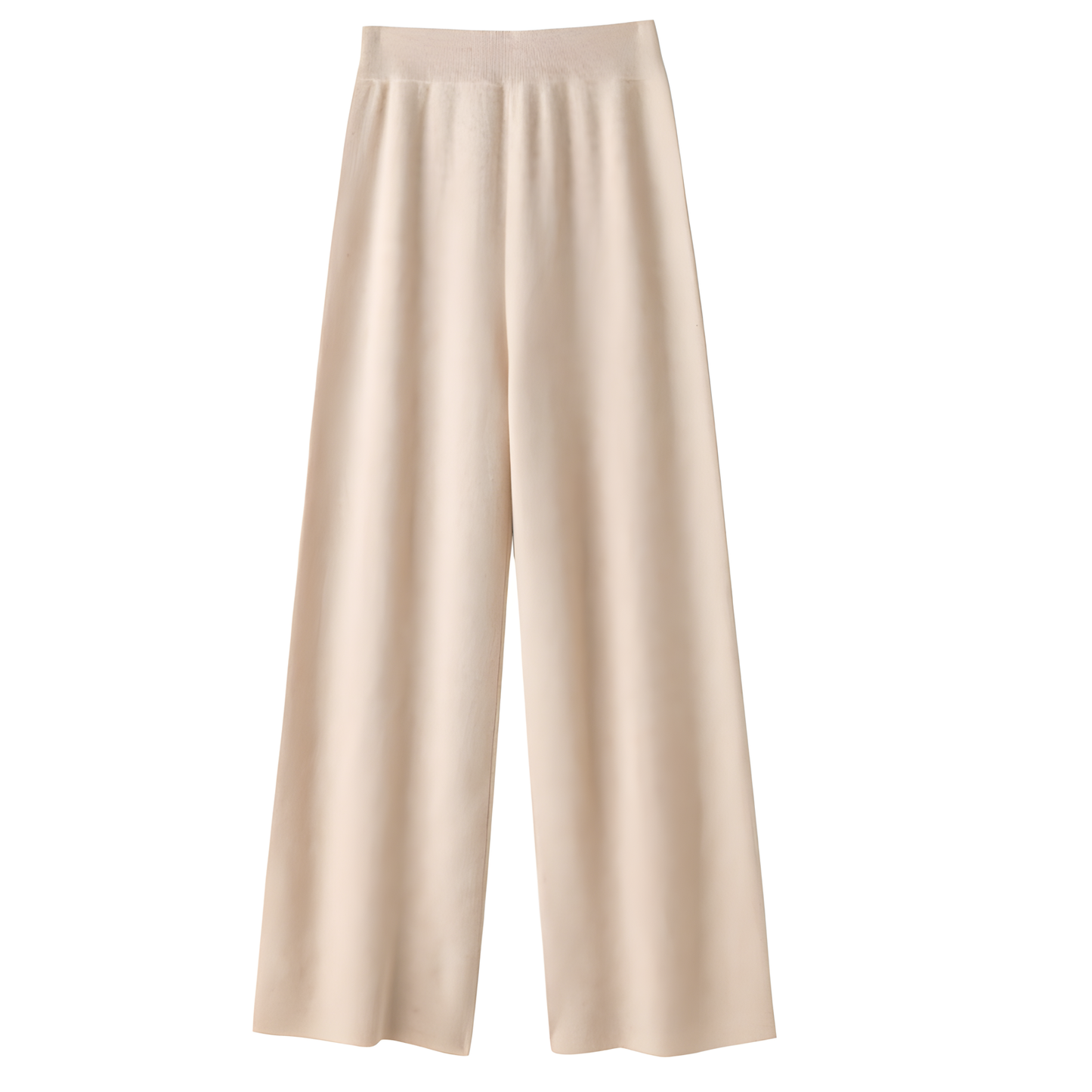 Wool Wide-Leg Pants
