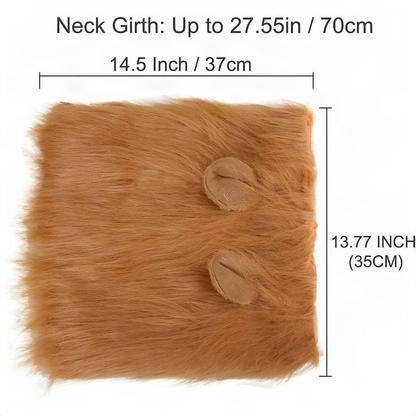 Dog Lion Mane Costume