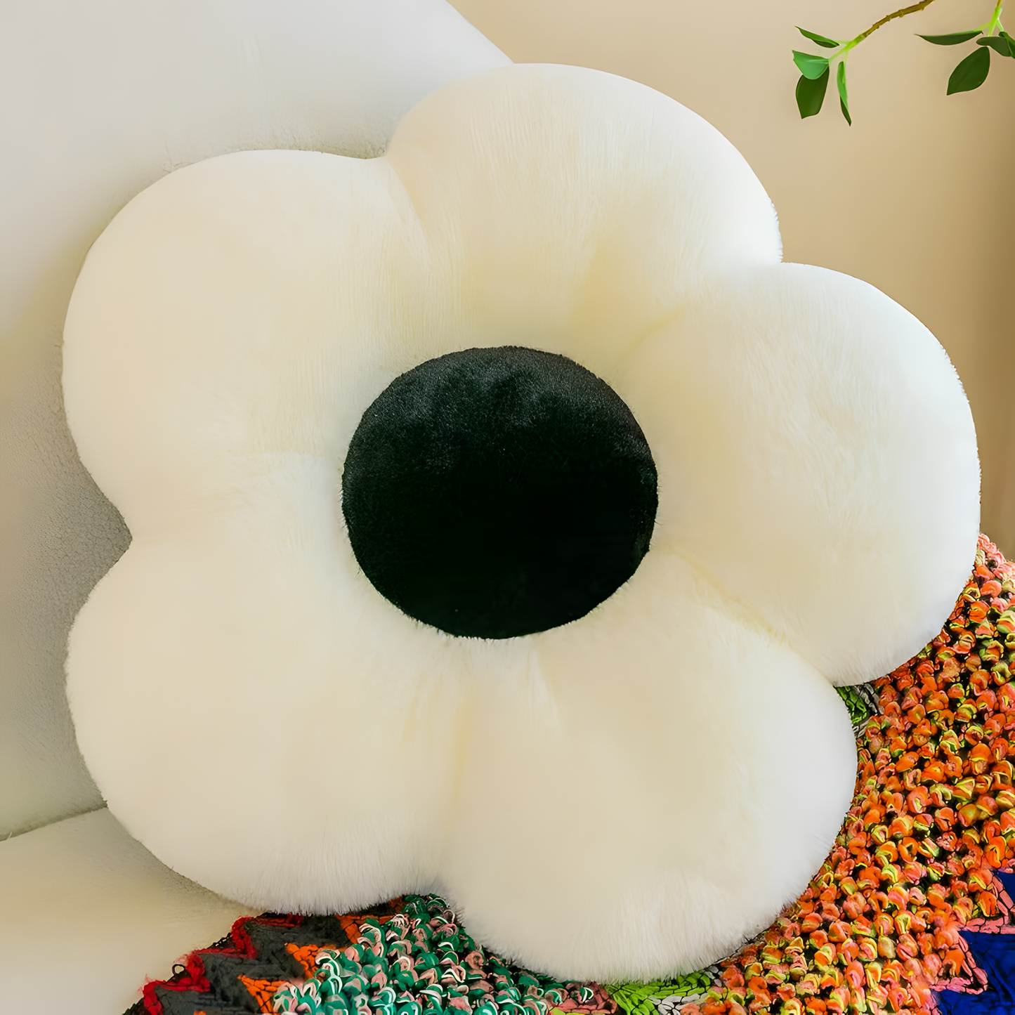 Flower Plush Cushion