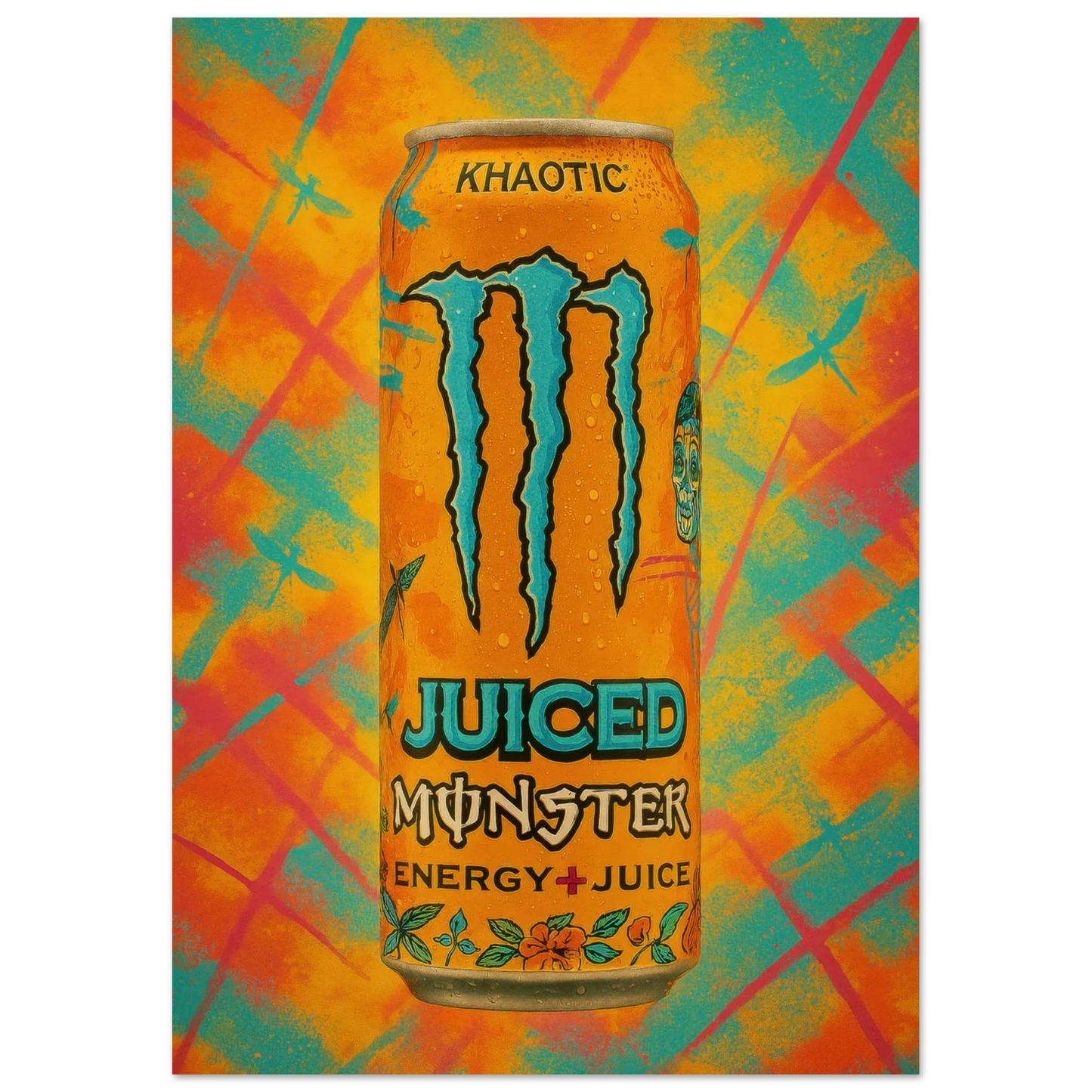 Monster KHAOTIC Poster - Choose Your Perfect Size