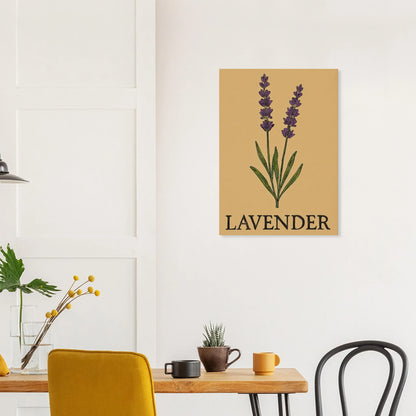 Frukter Lavendel Botanisk Illustration Affisch - Ljus & Livfull Väggkonst i Olika Storlekar