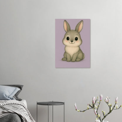 Söt Kanin | Charmig Blyertsteckning Djurkonst Poster