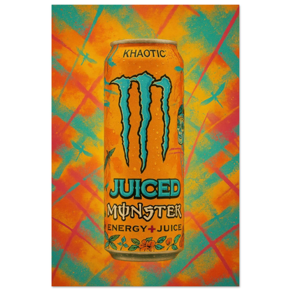Monster KHAOTIC Poster - Choose Your Perfect Size
