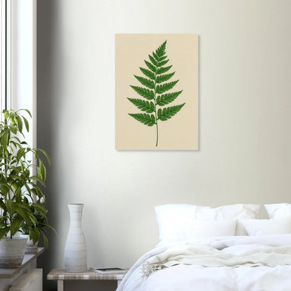 Frukter – Lush Green Fern Botanical Print | Premium Matte Wall Art in Various Sizes