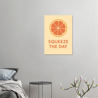 Squeeze the Day Citrus Art Print - Vibrant Motivational Poster for Your Space