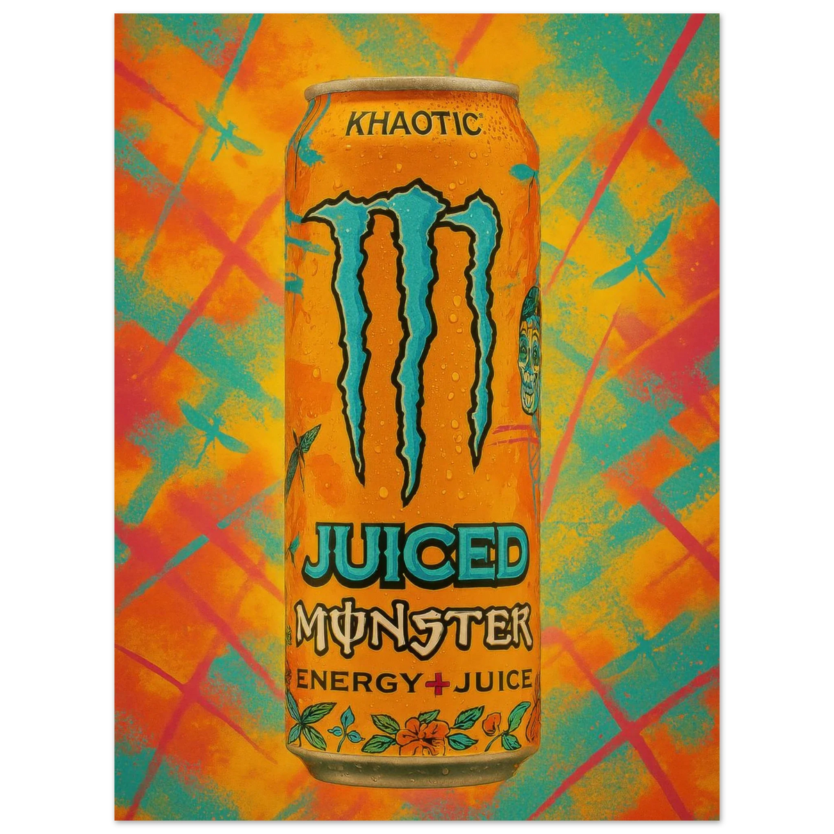 Monster KHAOTIC Poster - Choose Your Perfect Size
