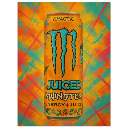Monster KHAOTIC Poster - Choose Your Perfect Size