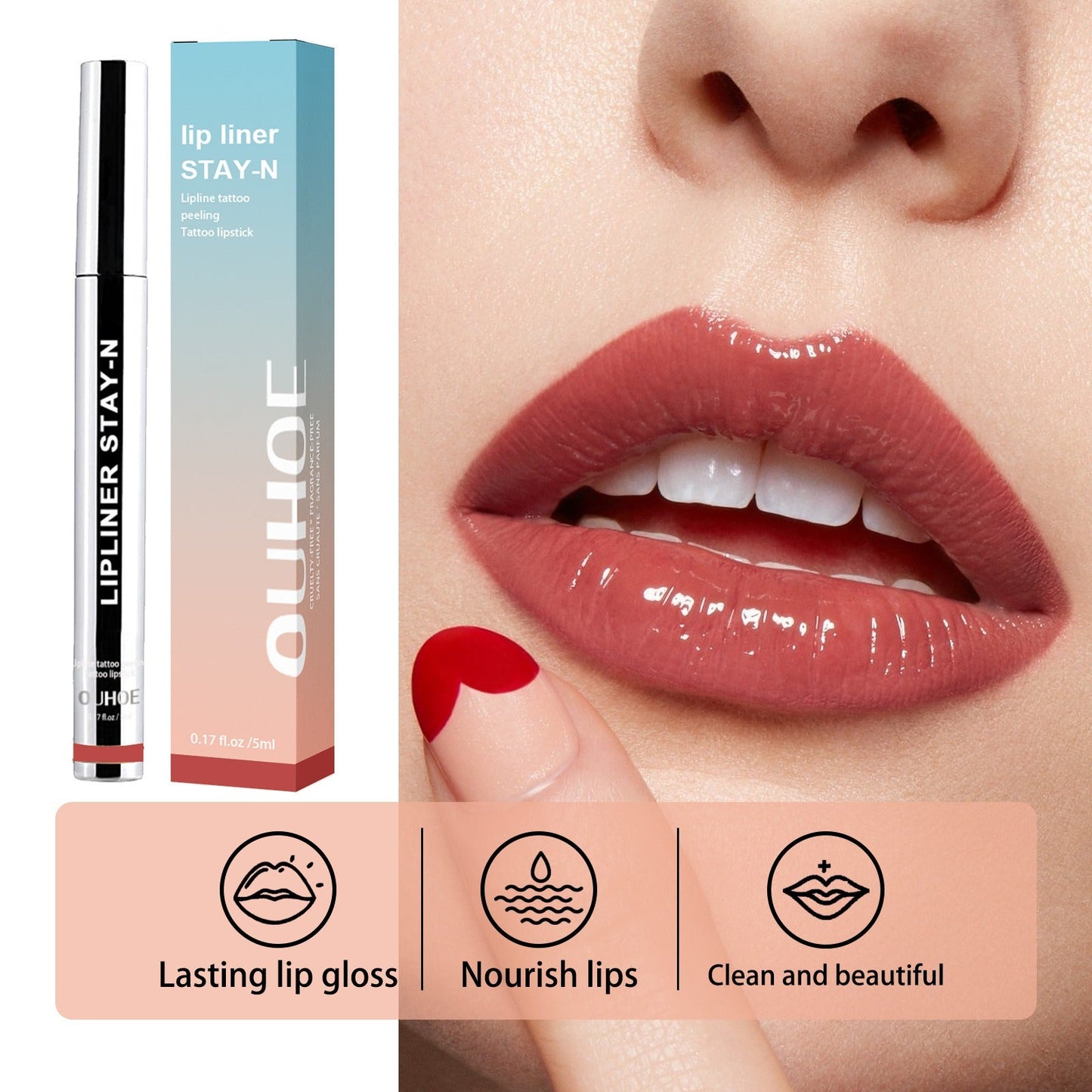 OUHOE Lipliner Läppenna