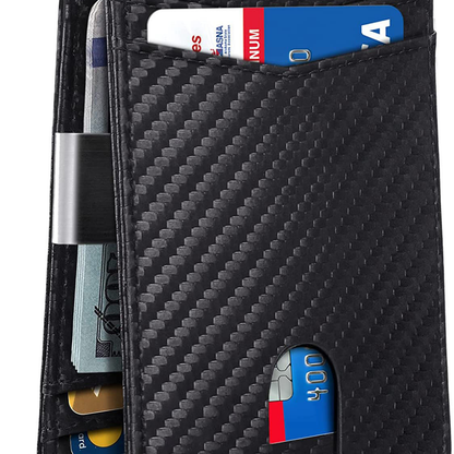 Carbon Fiber Card Holder Wallet