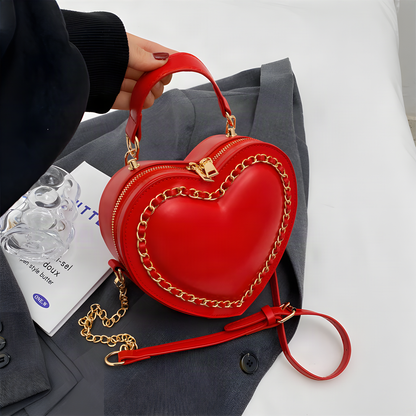 Heart Chain Shoulder Bag