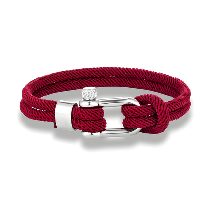 Braided Anchor Bracelet