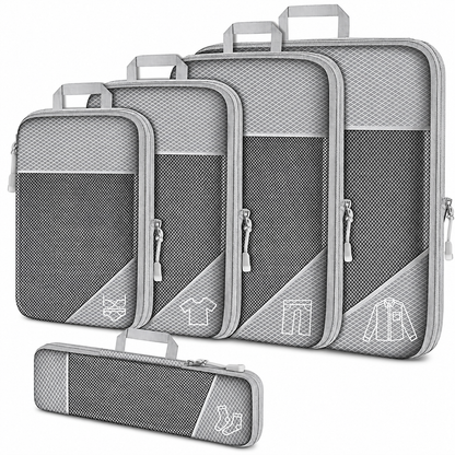 Five-Piece Mesh Packing Cube Set