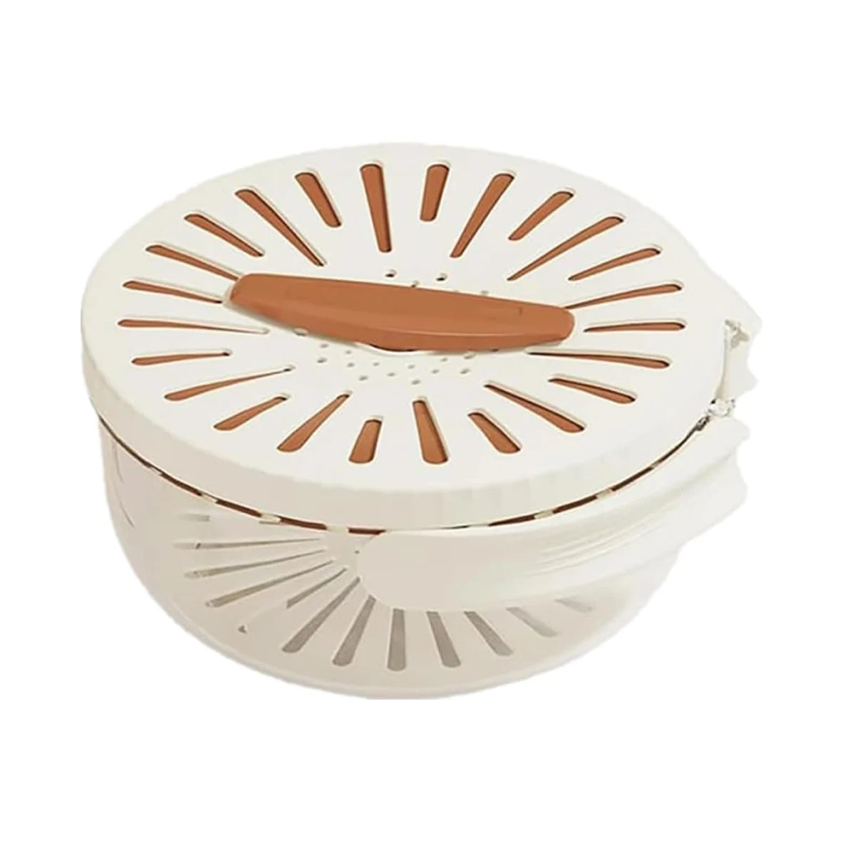 Drain-Lid Rinse and Storage Bowl