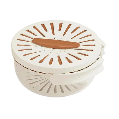 Drain-Lid Rinse and Storage Bowl