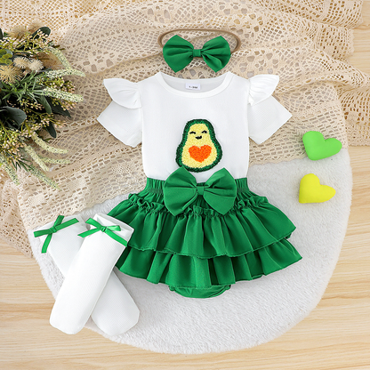 Baby Fruit Ruffle Outfit