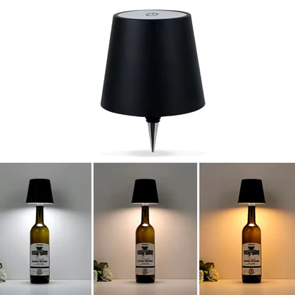LED flaskebordlampe