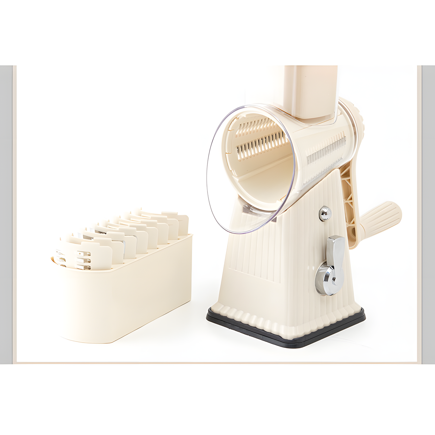 Hand-Crank Vegetable Slicer